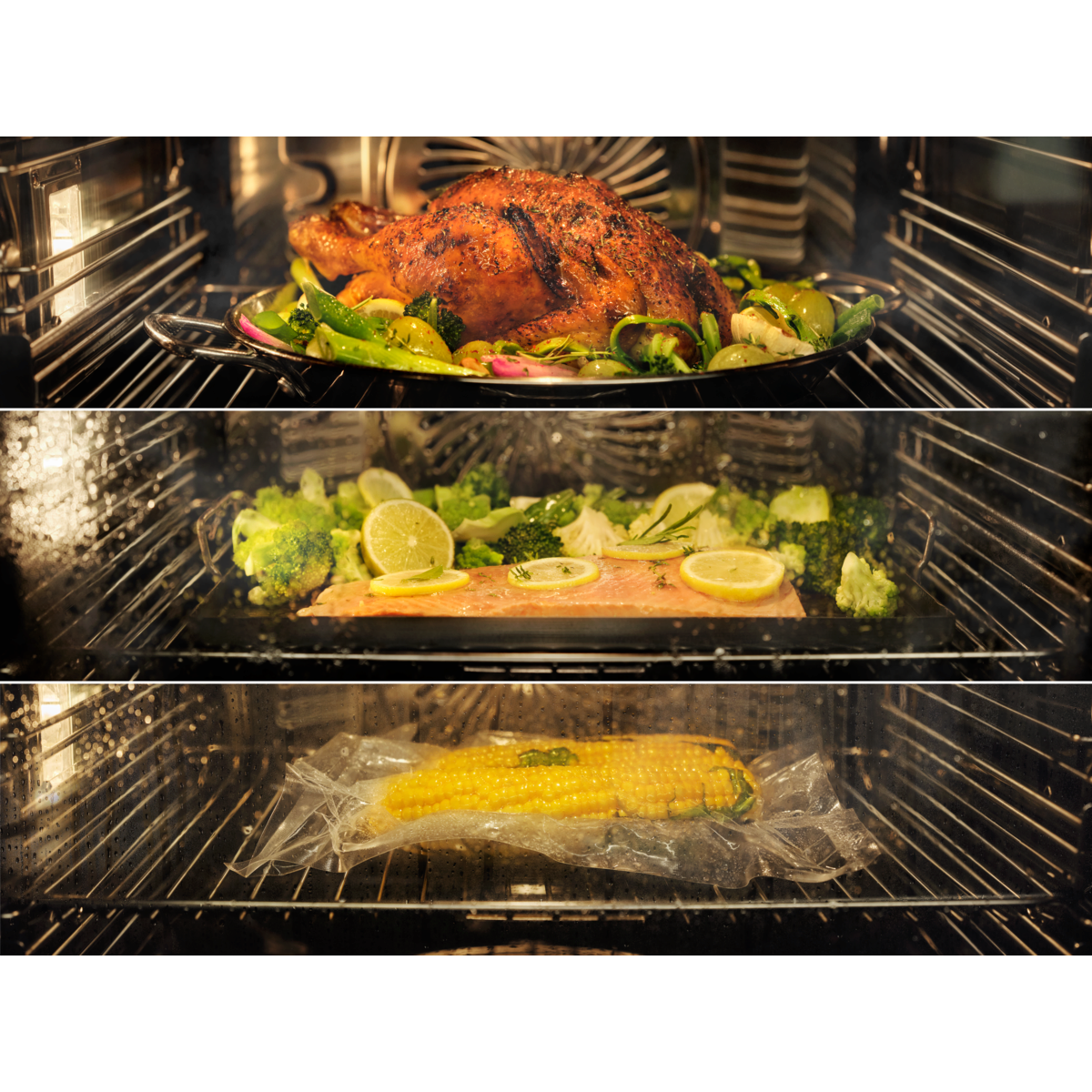 Funkce SteamPro se Sous-vide umožňuje chutnou přípravu zdravých pokrmů