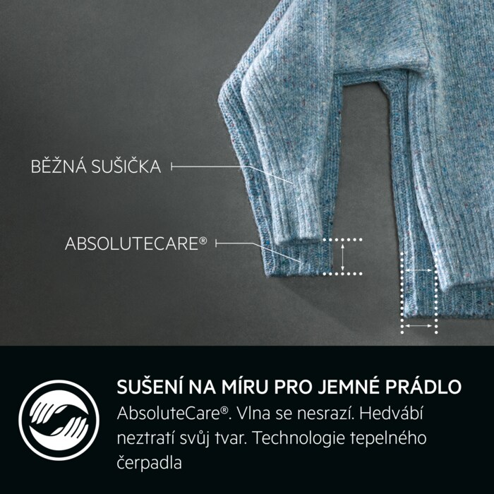 AEG - Sušičky s tepelným čerpadlem - TR8184C
