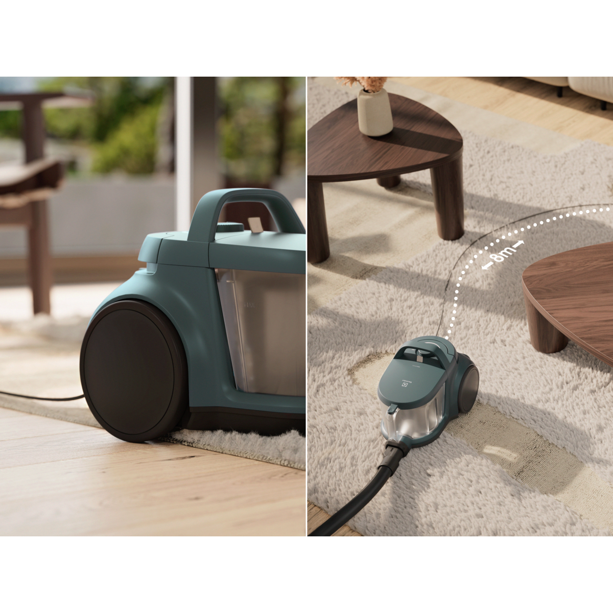 Spojení ergonomického designu a kompaktnosti