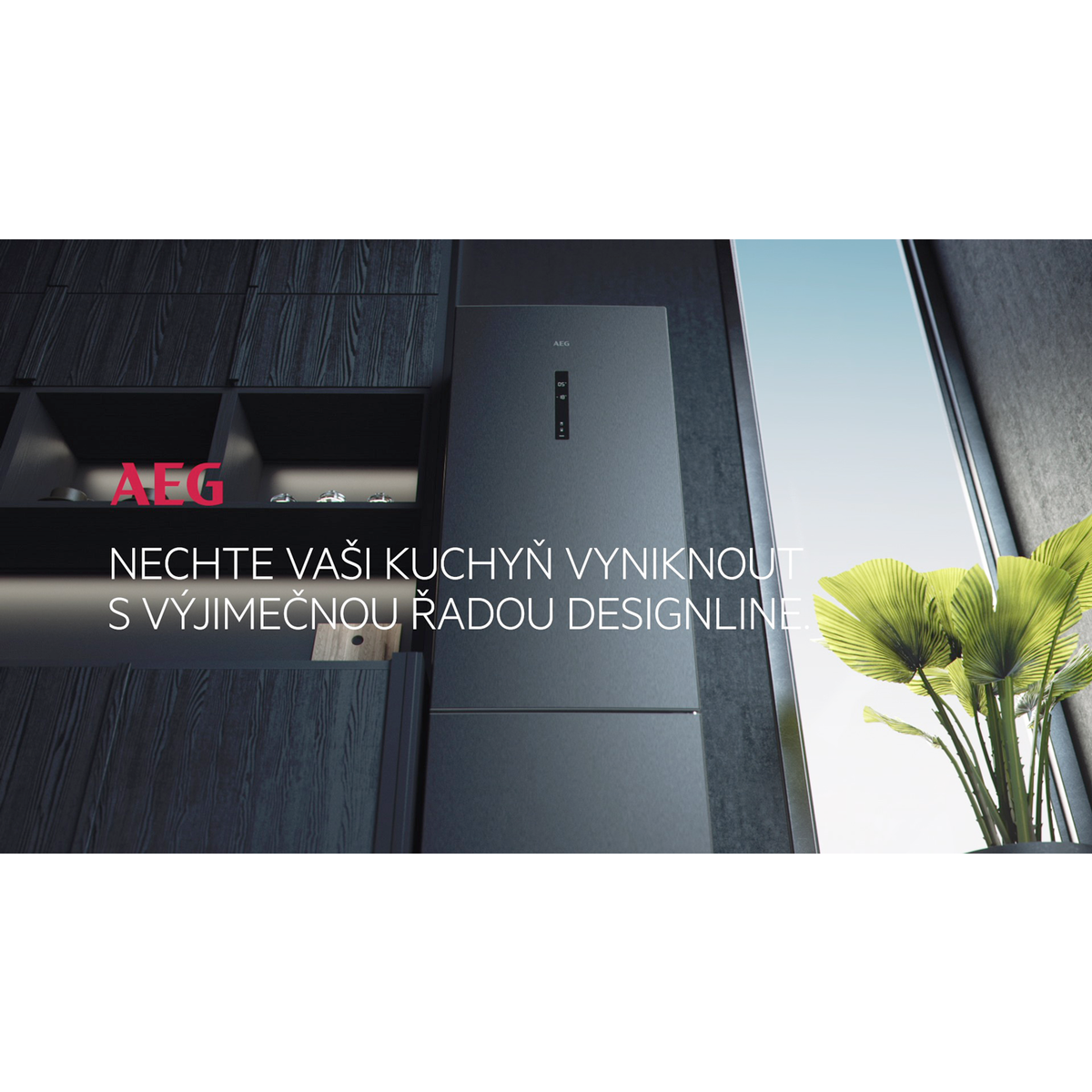 AEG - Volně stojící chladničky s mrazákem - RMB952E6VU