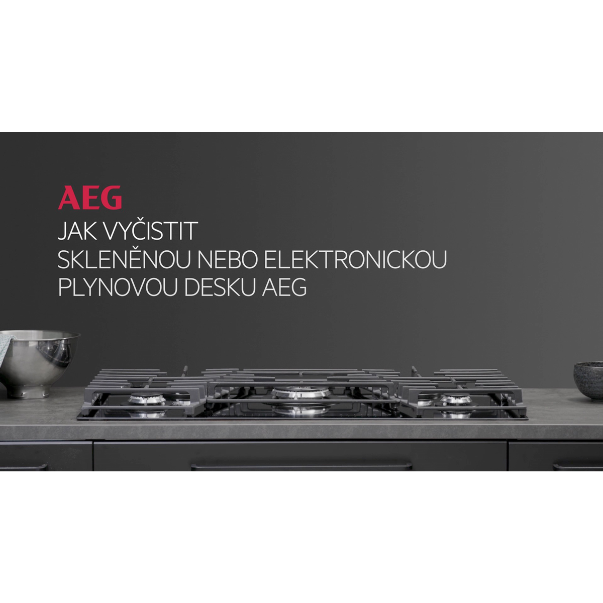 AEG - Plynové varné desky - HKB64453NB