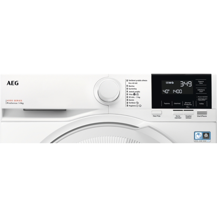AEG - Pračky na 9 kg prádla - LFR61942BC