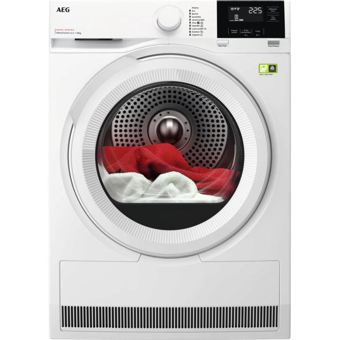 AEG - Sušičky s tepelným čerpadlem - TR8182C