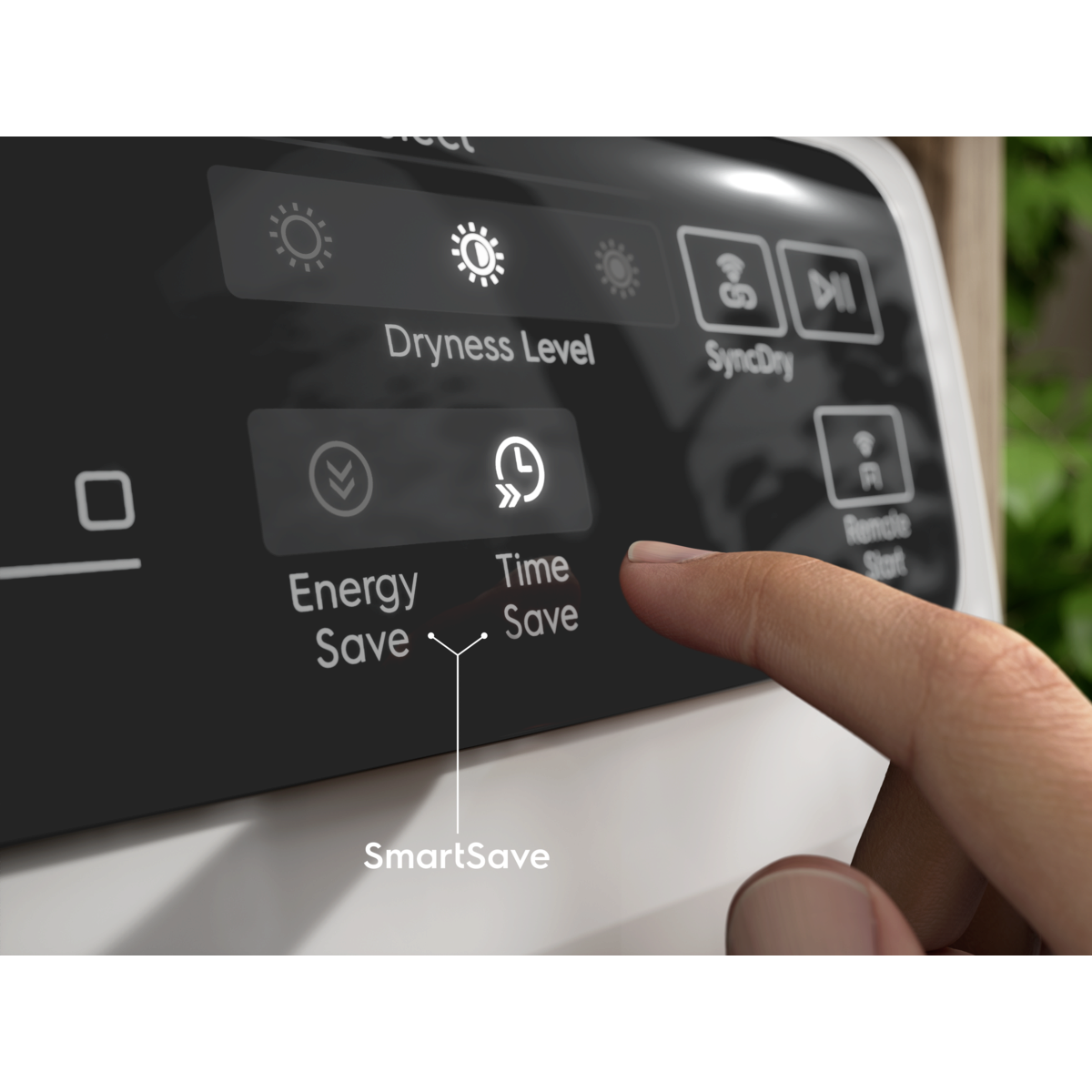 SmartSave – Rychlejší sušení s úsporou až 50 minut nebo až 20 % energie při každém cyklu.*