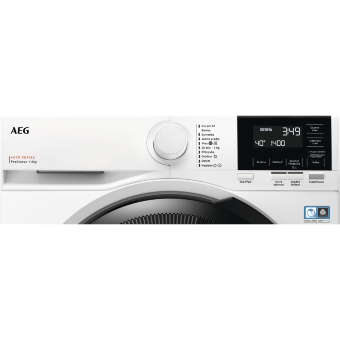 AEG - Pračky na 8 kg prádla - LFR61864BC