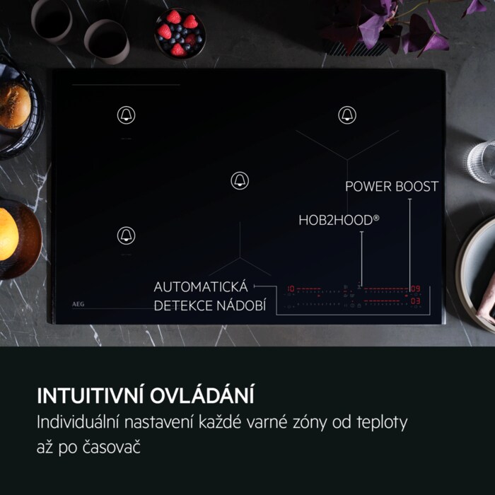 AEG - Indukční varné desky - V84IIB30IB