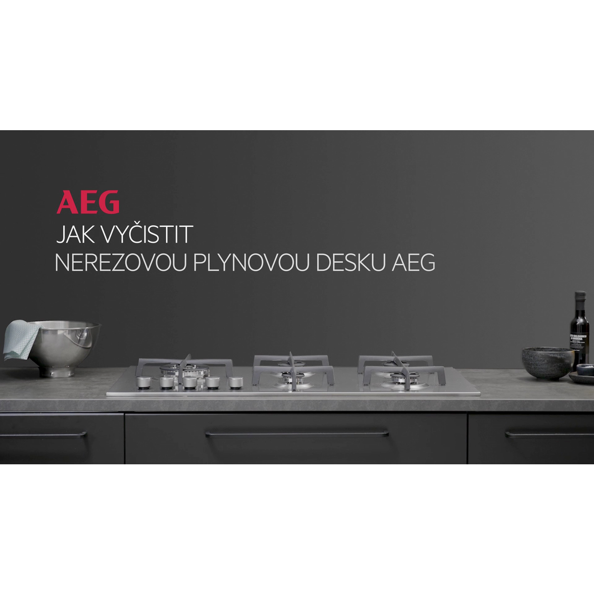 AEG - Plynové sporáky - CKB56490BM