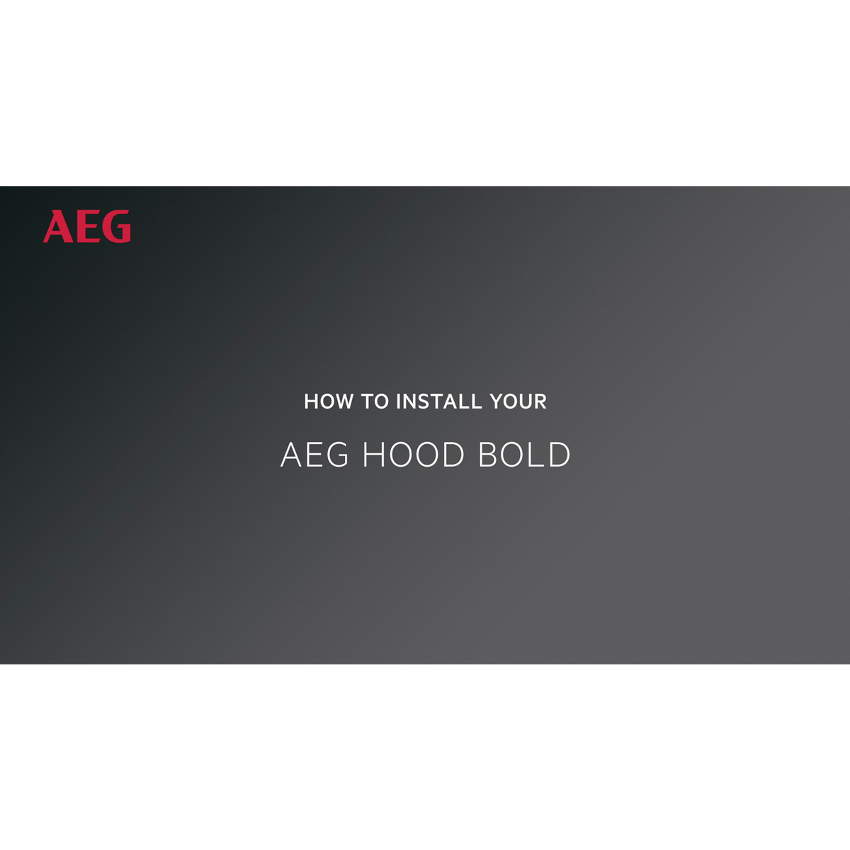 AEG - Integrované odsavače - DGE5661HM
