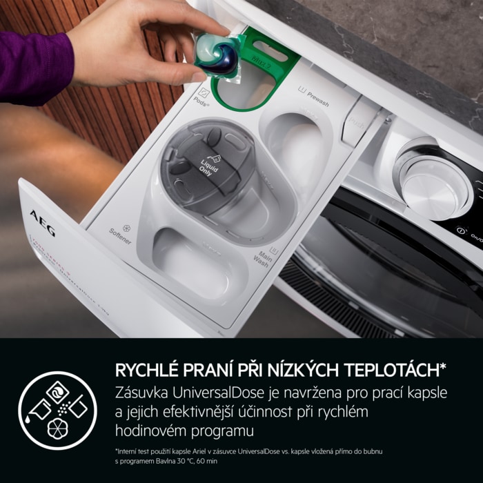 AEG - Pračky hluboké předem plněné - LFR83866OC