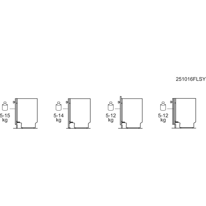 Installation Diagram with product measurements
