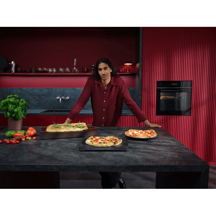 The Pizza Expert oven: Pizza approved by Italian Pizza experts.