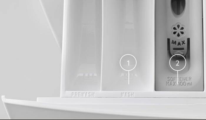 zásobník na prací prostředek