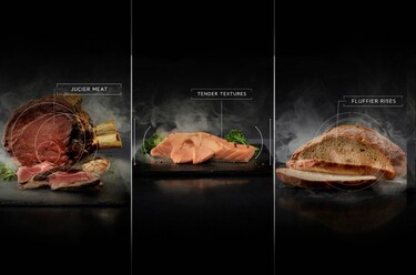 Food cooked with AEG Steam Ovens