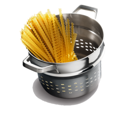 Vložka Pasta – nerezové síto na těstoviny
