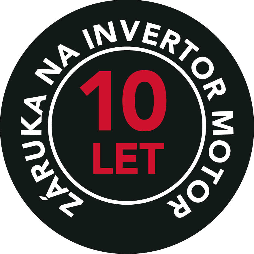 Rozšířená záruka 10 let na motor invertor